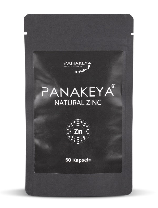 PANAKEYA® Natural Zinc - doplnok výživy (60 kapsúl)