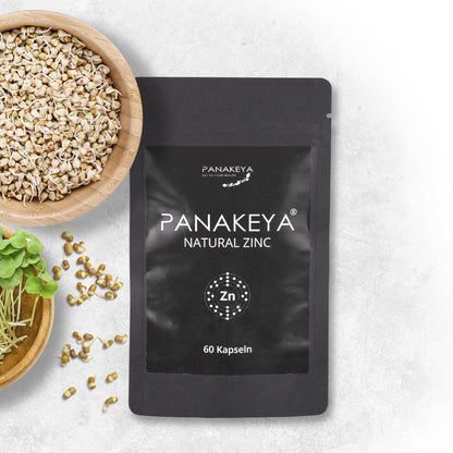PANAKEYA® Natural Zinc - doplnok výživy (60 kapsúl)
