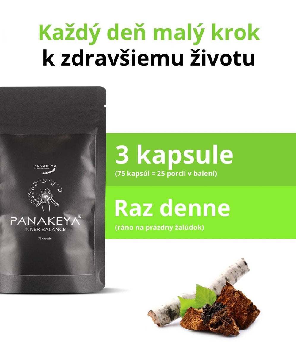 PANAKEYA® Inner Balance - doplnok výživy (75 kapsúl)