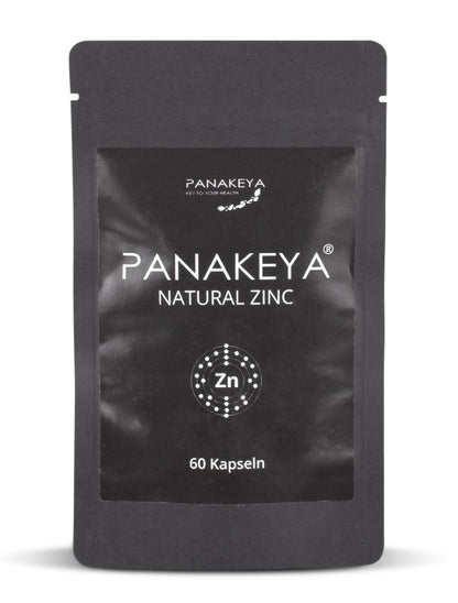PANAKEYA® Natural Zinc - doplnok výživy (60 kapsúl)
