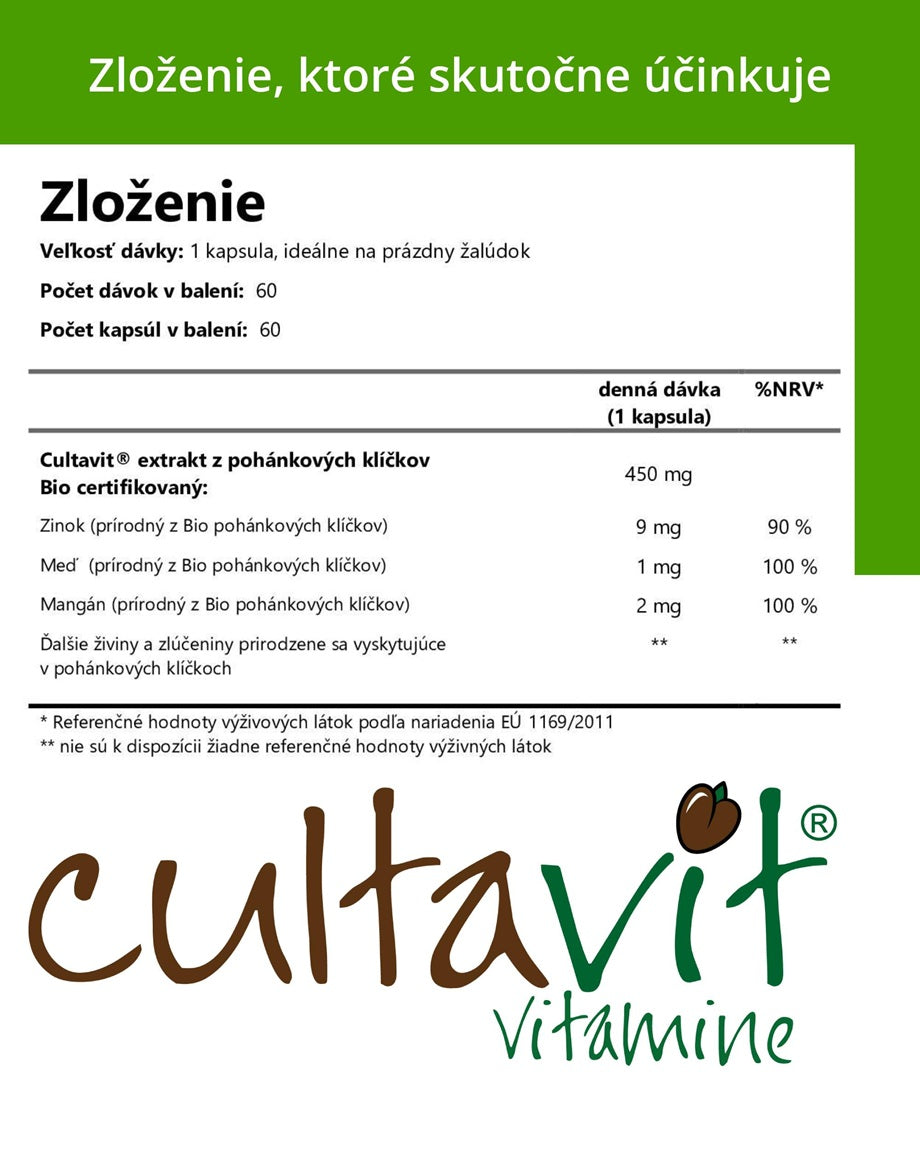 PANAKEYA® Natural Zinc - doplnok výživy (60 kapsúl)